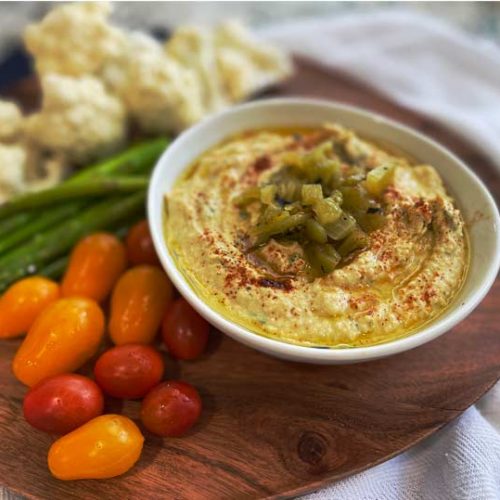 Hatch Chile Hummus – Miss Mama Chef